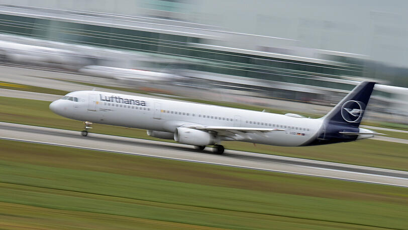 Ein Lufthansa-Flugzeug startet: Der Flughafen M&uuml;nchen ist besonders sicher ausgestattet. (Archivbild)