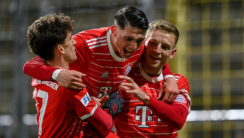 Der FCB II feiert gegen Buchbach den dritten Sieg im dritten Spiel des Jahres 2023.