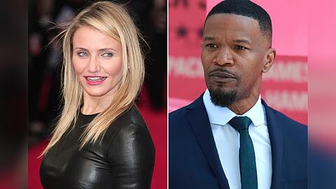 Cameron Diaz und ihr erkrankter Kollege Jamie Foxx.