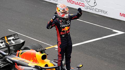 Weltmeister Max Verstappen war auch in Monaco. nicht zu schlagen.