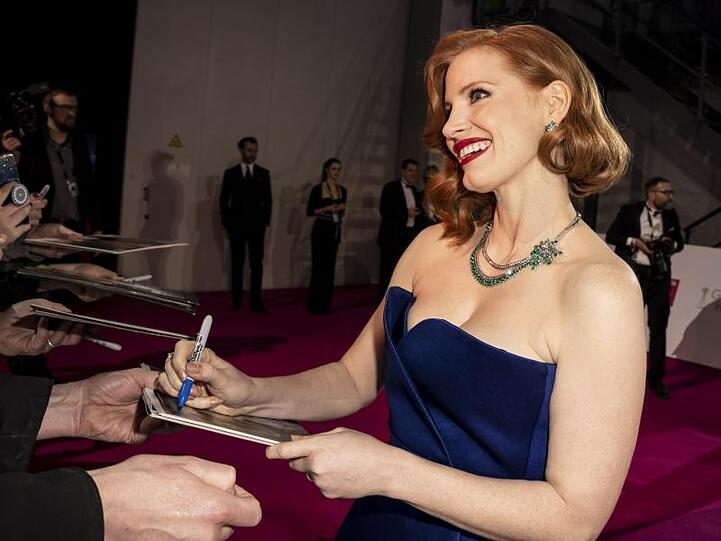 Erst als Schauspielerin hat Jessica Chastain ihren Platz gefunden.