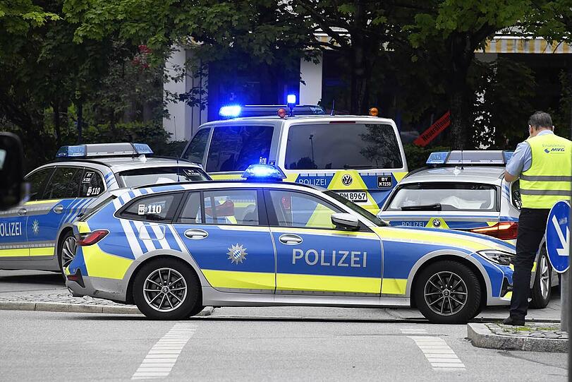Die Polizei musste die Ridlerstraße sperren.