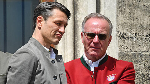 Niko Kovac Karl-Heinz Rummenigge FC Bayern