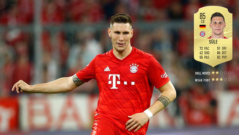 Niklas Süle (24): 2017 wechselte der deutsche Nationalspieler von der TSG Hoffenheim zum FC Bayern. Der Innenverteidiger landet im Ranking auf dem 84. Platz. Sein Gesamtwert stieg im Vergleich zum Vorjahr von 84 auf 85.