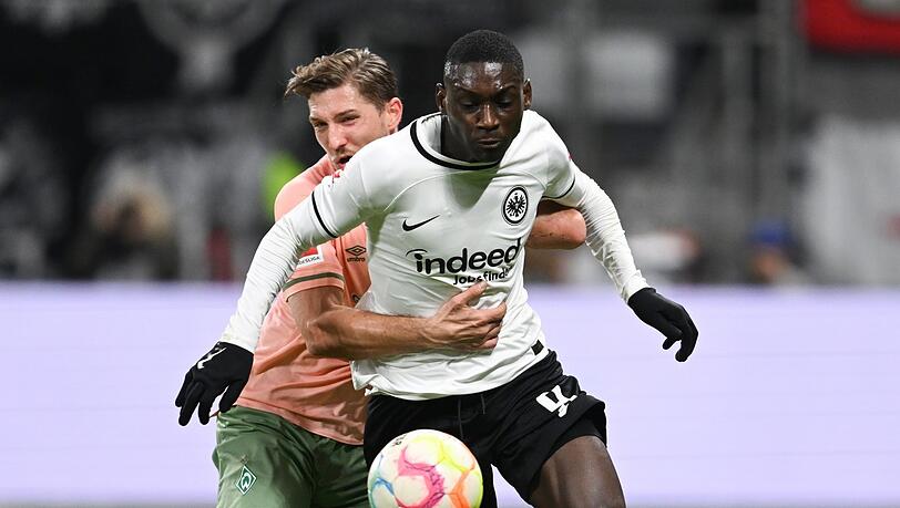 Kaum zu halten: Eintracht-Star Randal Kolo Muani.
