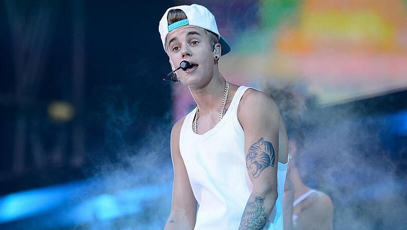 Diese Rauchschwaden gehören zu Justin Biebers Bühnenshow Diese Rauchschwaden gehören zu Justin Biebers Bühnenshow