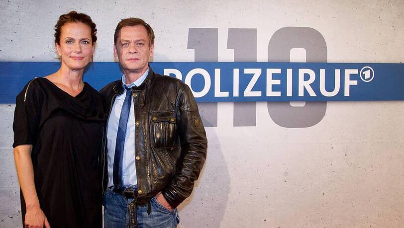 Claudia Michelsen und Sylvester Groth ermitteln im "Polizeiruf 110" Claudia Michelsen und Sylvester Groth ermitteln im "Polizeiruf 110"