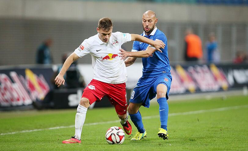 Transfer zum FC Bayern für 7 Millionen Euro: Das ist Joshua Kimmich. Bilder von seinem Einsatz bei RB Leipzig.