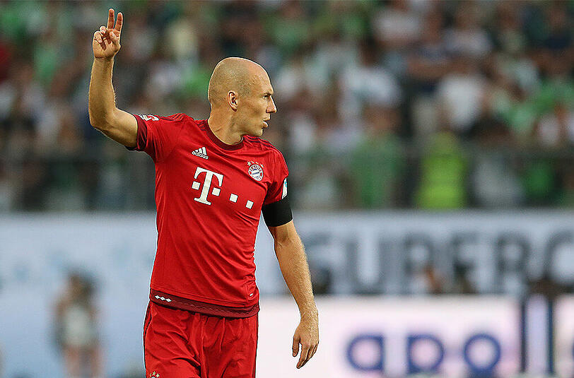 Steht im ersten Pflichtspiel der neuen Saison wieder im Bayern-Kader: Arjen Robben