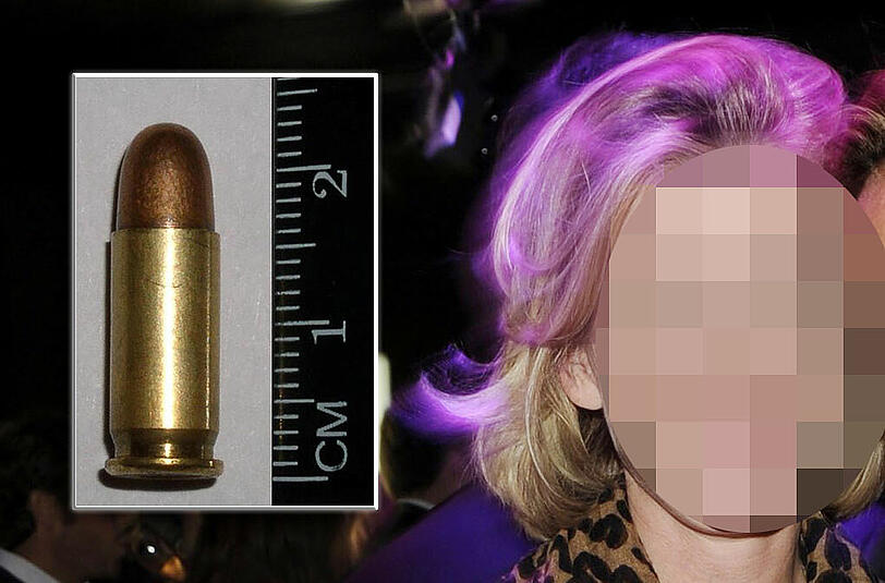 Mit solcher Munition wurde auf Sandra W. von ihrem damaligen Freund geschossen.