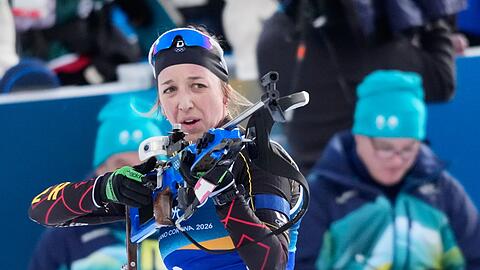 Franziska Preu&szlig; musste einmal in die Strafrunde.