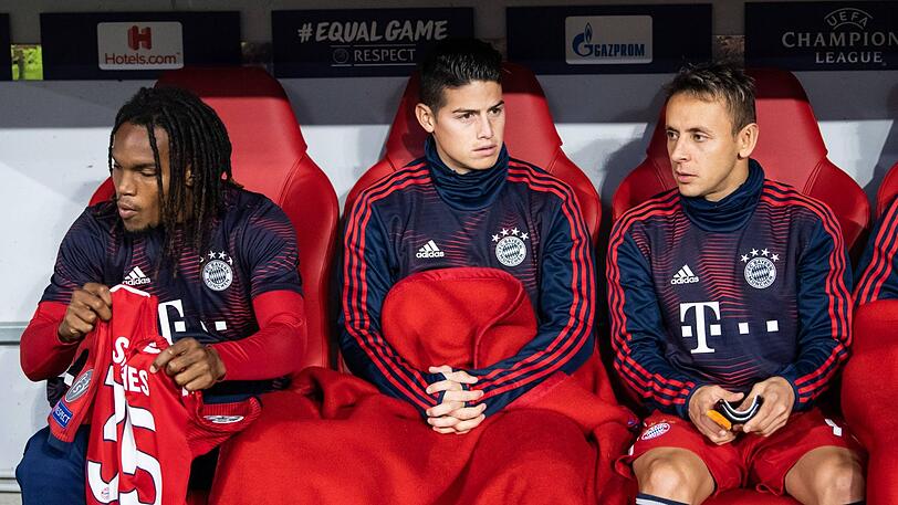 Renato Sanches, James und Rafinha