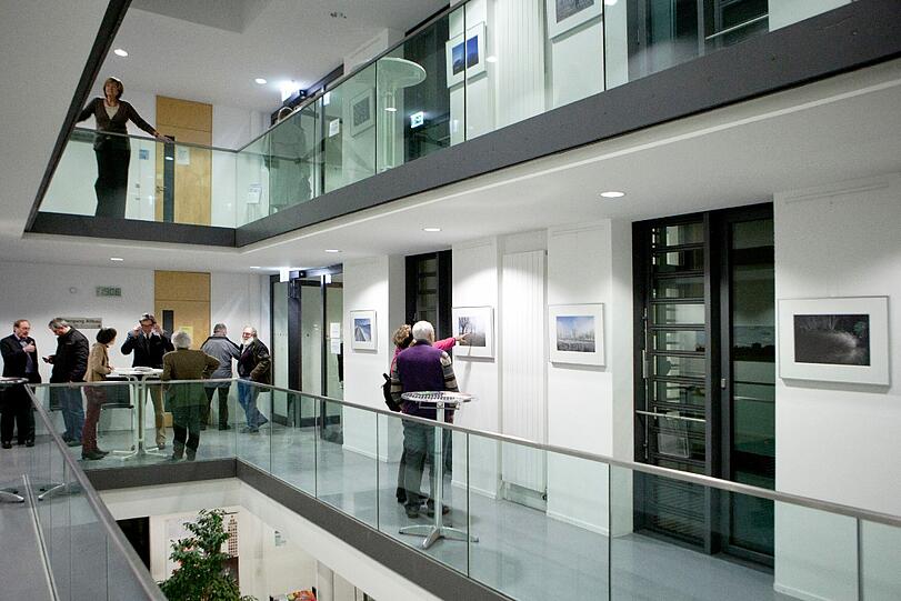 In der Rathausgalerie findet die Diskussionsrunde statt.