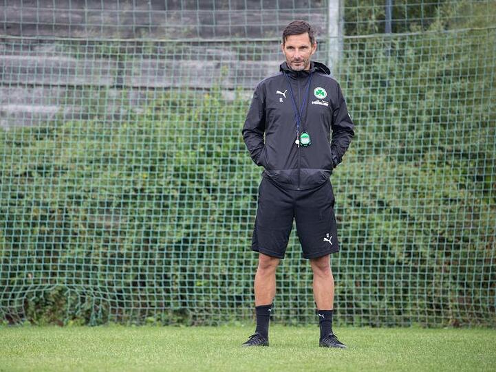 Stefan Leitl, der Trainer von Greuther Fürth. Foto: Daniel Karmann/dpa/Archivbild