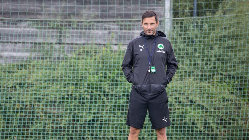 Stefan Leitl, der Trainer von Greuther Fürth. Foto: Daniel Karmann/dpa/Archivbild Stefan Leitl, der Trainer von Greuther Fürth. Foto: Daniel Karmann/dpa/Archivbild