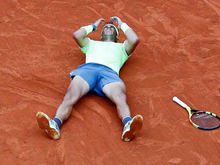 Nadal ist bereits zum zwölften Mal Sieger in Paris.