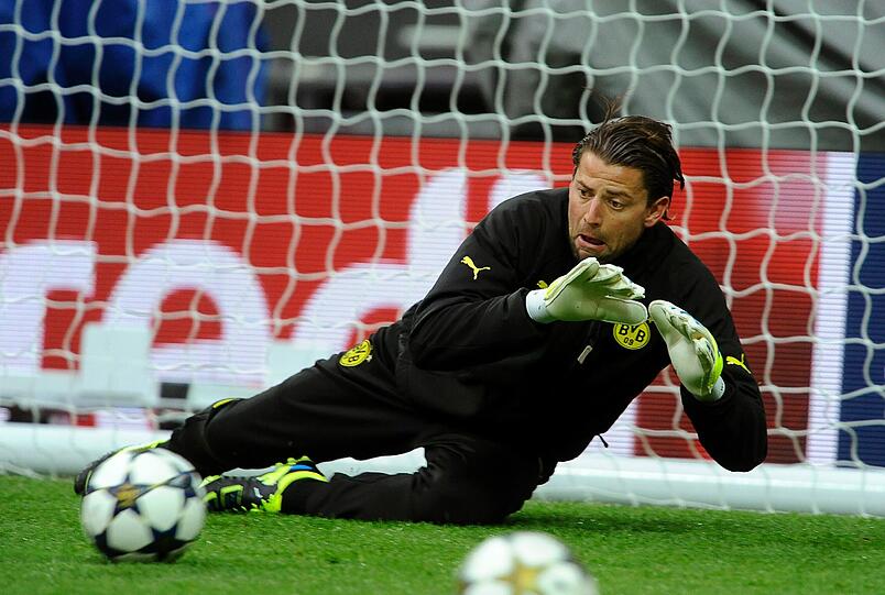 Nach der PK haben auch die Spieler des BVB ihr letzes Training vor dem großen Finale absolviert. Die Bilder