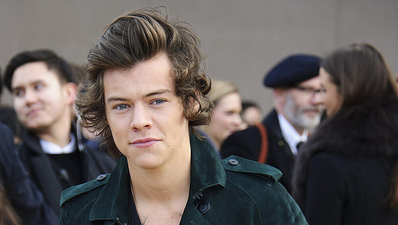 Harry Styles bei der Londoner Fashion Week Harry Styles bei der Londoner Fashion Week