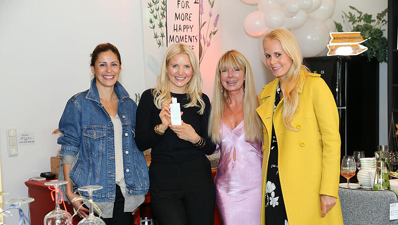 Funda Vanroy, Stefanie Wirnshofer, Casha Kellermann und Nadja Anna Schaumburg-Lippe