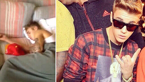 Ist das Justin Bieber, der dort friedlich im Bett liegt und schlummert? Die Prostituierte Tati Neves behauptet, ihn gefilmt zu haben. Ist das Justin Bieber, der dort friedlich im Bett liegt und schlummert? Die Prostituierte Tati Neves behauptet, ihn gefilmt zu haben.
