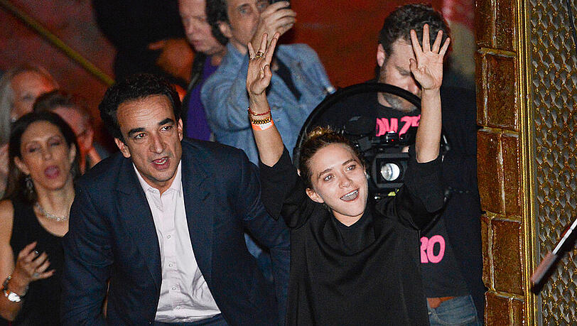 Olivier Sarkozy und seine Mary-Kate Olsen bei einem Konzert der Rolling Stones Olivier Sarkozy und seine Mary-Kate Olsen bei einem Konzert der Rolling Stones