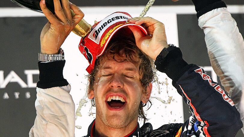 Jüngster Weltmeister aller Zeiten: Sebastian Vettel siegt 2010 und danach drei weitere Male. Jüngster Weltmeister aller Zeiten: Sebastian Vettel siegt 2010 und danach drei weitere Male.