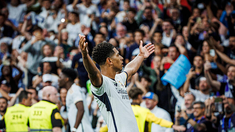 Der neue Galáctico: Jude Bellingham schlug bei Real Madrid voll ein – und wurde sogar zum Spieler des Monats August gewählt. Der neue Galáctico: Jude Bellingham schlug bei Real Madrid voll ein – und wurde sogar zum Spieler des Monats August gewählt.