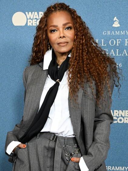 Janet Jackson bei der Gala in Beverly Hills.