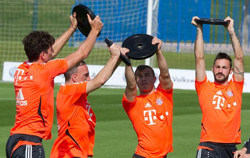 Tag 5 im Trainingslager des FC Bayern: Die Bilder aus Doha/Katar