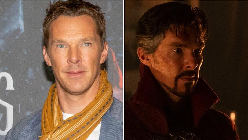 Benedict Cumberbatch als Magier in "Doctor Strange in the Multiverse of Madness".