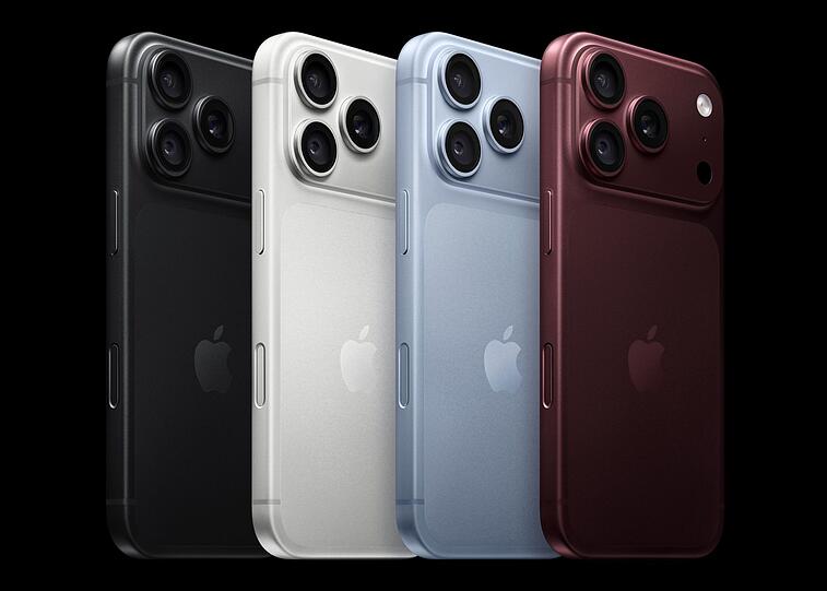 Das iPhone 18 Pro ist in vier Farben erh&auml;ltlich sein: Black, Silver, Glacier und Burgundy.