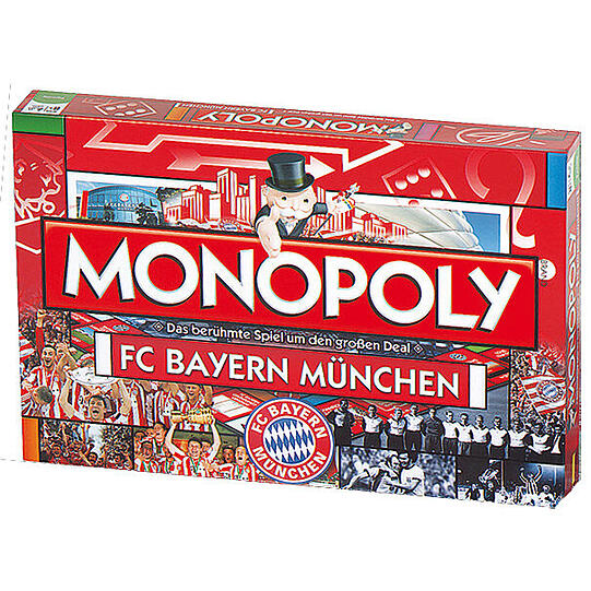 Selbst den Brettspiel Klassiker "Monopoly" gibt es in einer FCB-Edition: