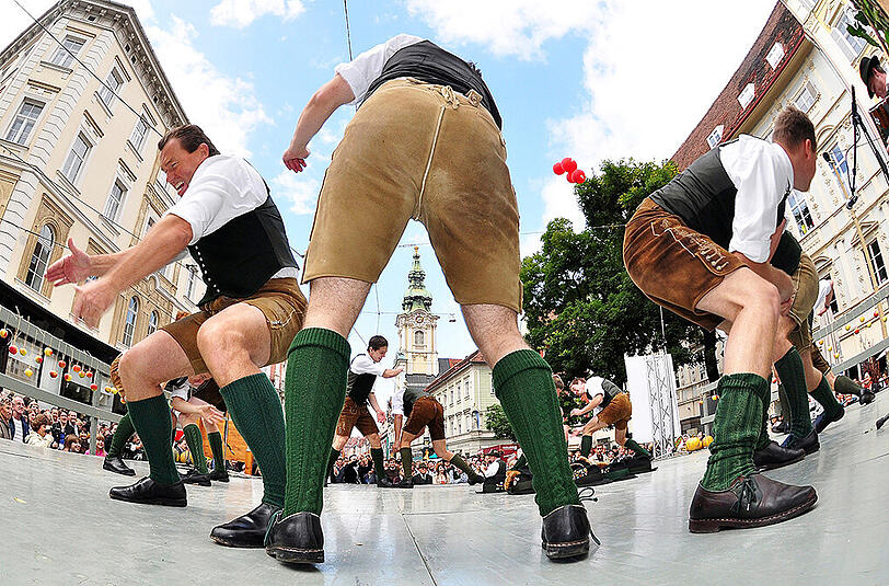 Vom 3. bis 6. September 2015 findet auf dem Rindermarkt der erste steirische Herbstmarkt statt. Neben steirischen Schmankerln gibt's dann natürlich auch gute Unterhaltung!
