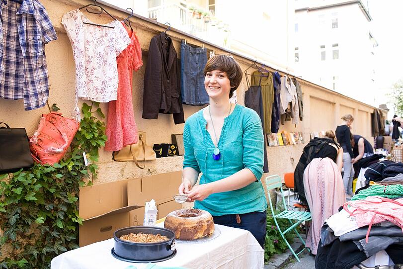 Second-Hand-Schnäppchen im Hof und vor der Haustür. Die schönsten Fotos.