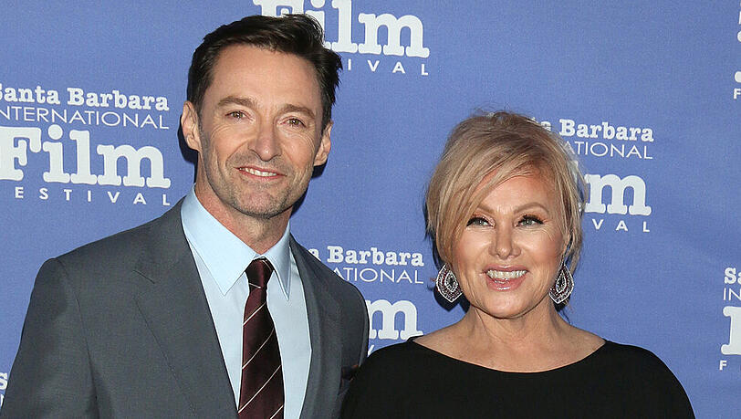 Hugh Jackman und Deborra-Lee Furness gemeinsam auf einem Event in Santa Barbara Hugh Jackman und Deborra-Lee Furness gemeinsam auf einem Event in Santa Barbara