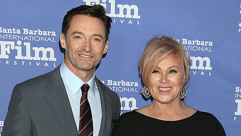 Hugh Jackman und Deborra-Lee Furness gemeinsam auf einem Event in Santa Barbara