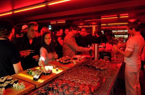 Der Tresen in der Milchbar: In der Toilette des Nachtclubs wurde Ende März eine Studentin vergewaltigt.