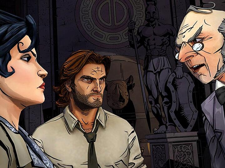 Szene aus "The Wolf Among Us"