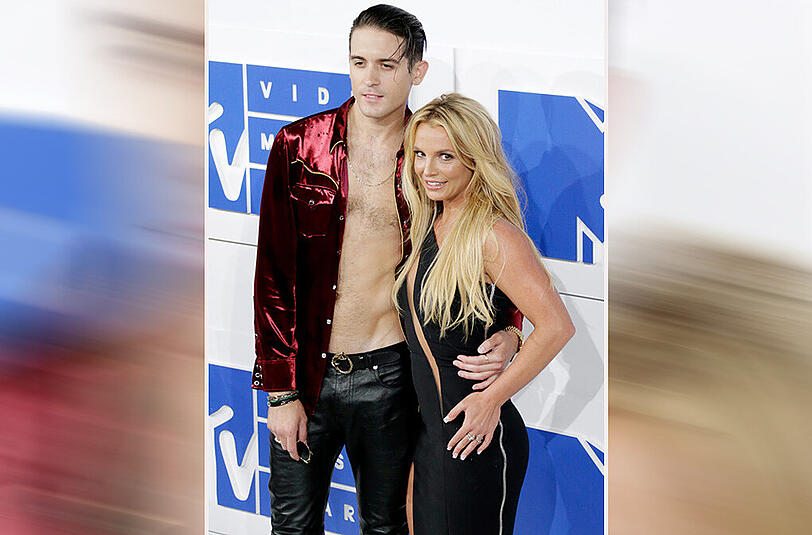 Rapper G-Eazy und Britney Spears.