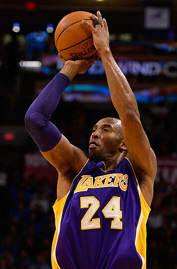 Platz 6: Basketballer Kobe Bryant mit 770 Millionen Dollar.