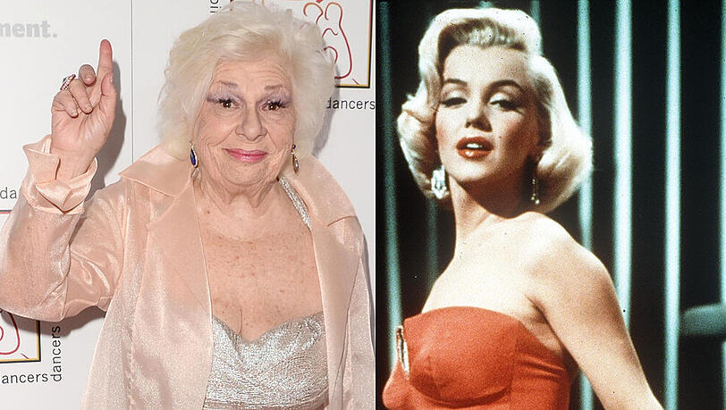 Marilyn Monroes (r.) Tipp funktionierte bei Renée Taylor (l.) nicht besonders gut Marilyn Monroes (r.) Tipp funktionierte bei Renée Taylor (l.) nicht besonders gut