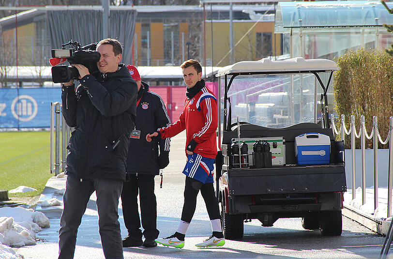 Der FC Bayern beim Samstagstraining nach der 1:4-Klatsche in Wolfsburg.