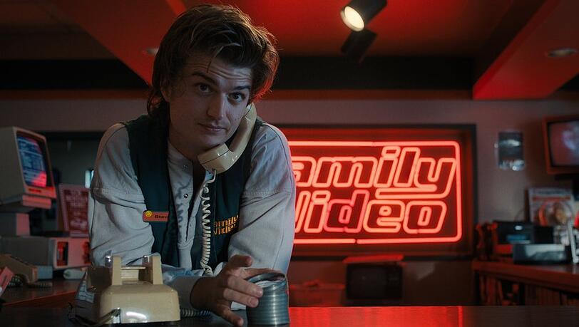 Joe Keery als Steve Harrington im Netflix-Hit "Stranger Things".