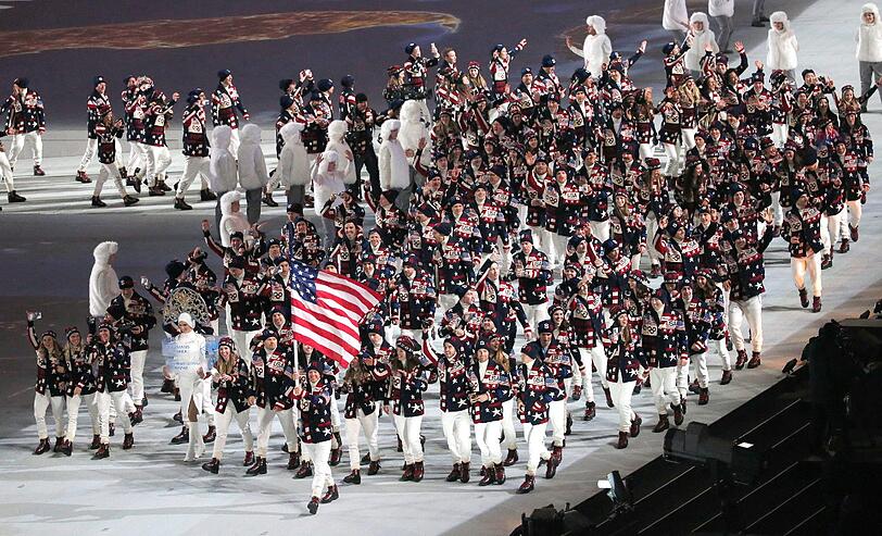 Weitere Bilder von der Eröffnungsfeier der Olympischen Spiele in Sotschi!