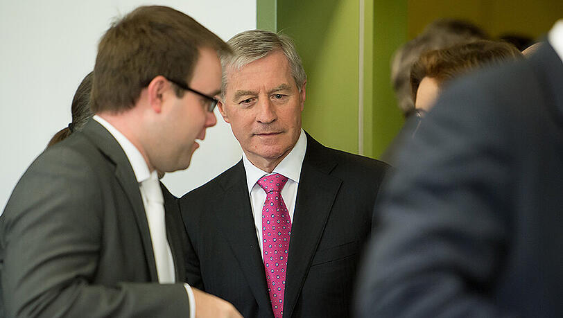 Der Co-Vorsitzende des Vorstands der Deutschen Bank, Jürgen Fitschen im Landgericht München. Foto: Tobias Hase Der Co-Vorsitzende des Vorstands der Deutschen Bank, Jürgen Fitschen im Landgericht München. Foto: Tobias Hase