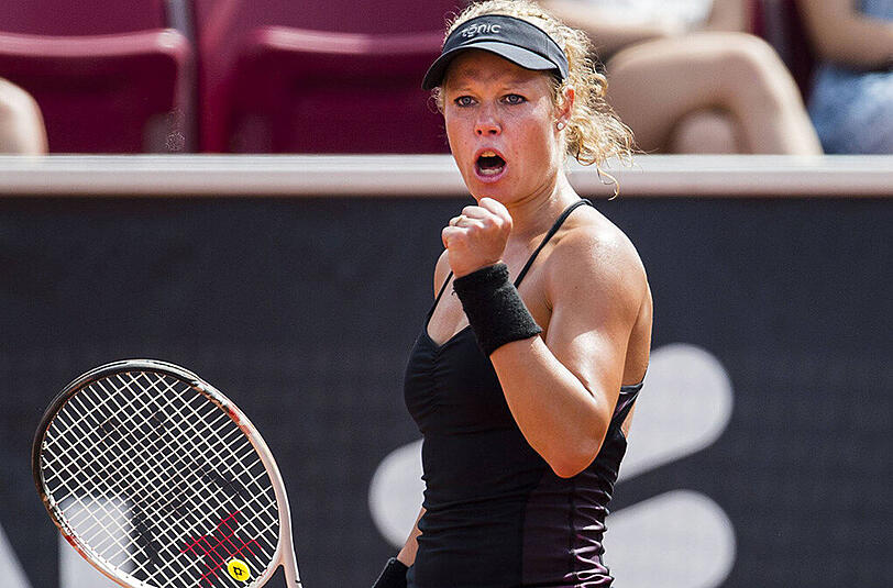 Hat allen Grund zur Freude: Laura Siegemund.