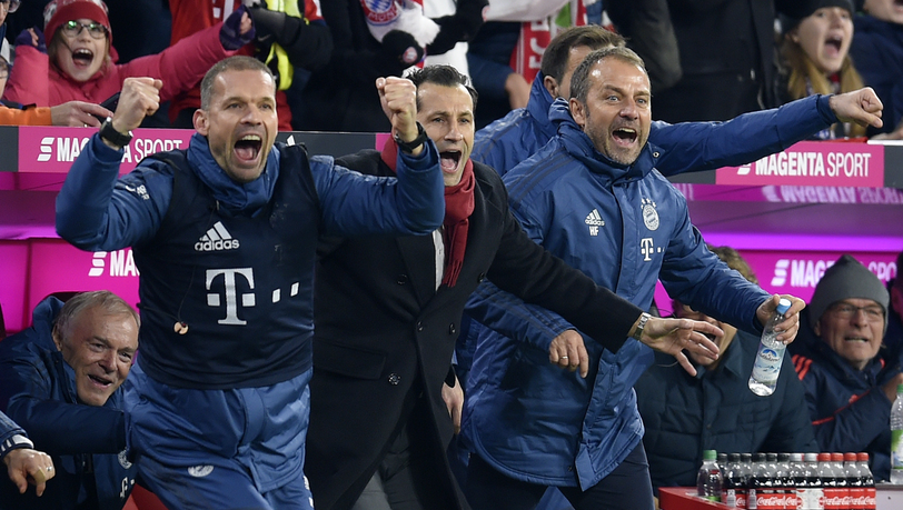 Beim FC Bayern ist der Erfolg zurück – vor allem dank Hansi Flick (r.), dem neuen Cheftrainer der Münchner. Beim FC Bayern ist der Erfolg zurück – vor allem dank Hansi Flick (r.), dem neuen Cheftrainer der Münchner.