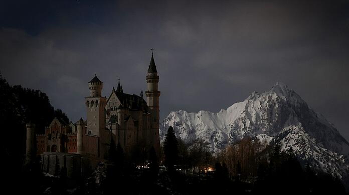 Auch das Schloss Neuschwanstein nimmt an der "Earth Hour" teil.