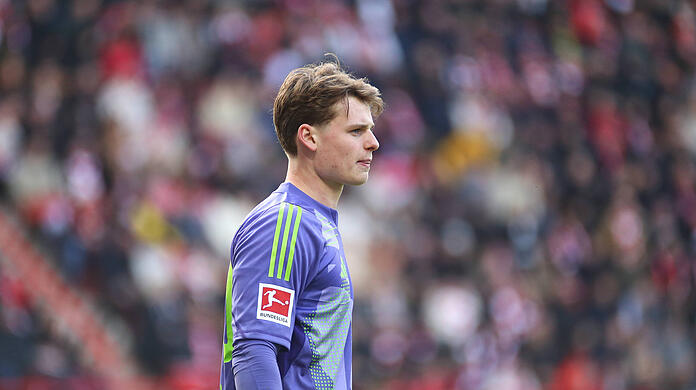 Reiste von der U21-Nationalmannschaft ab: FC-Bayern-Keeper Jonas Urbig.