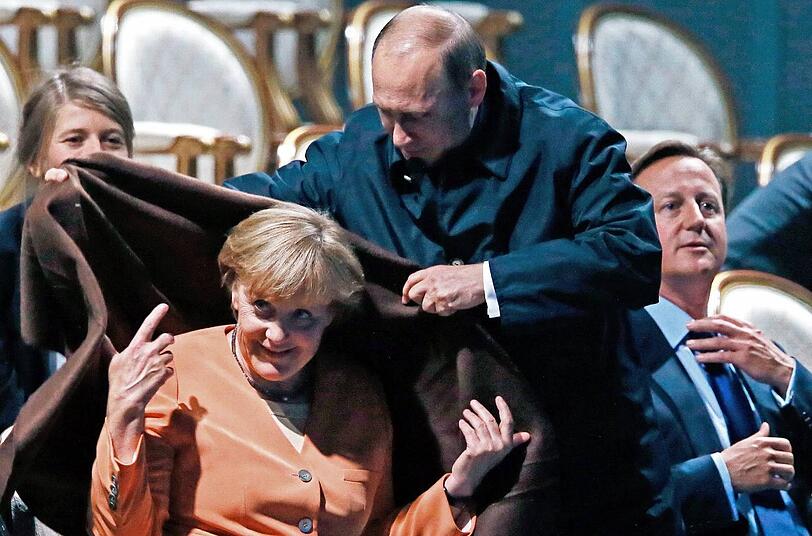 Wir wärmen Euch: Russland Putin will Angela Merkel als Kanzlerin behalten